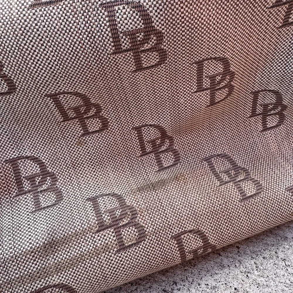 Dooney and Bourke Vintage‎ Monogram Canvas Tassle Shoulder Bag and Wallet Y2K